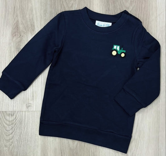 Boys Tractor Crewneck