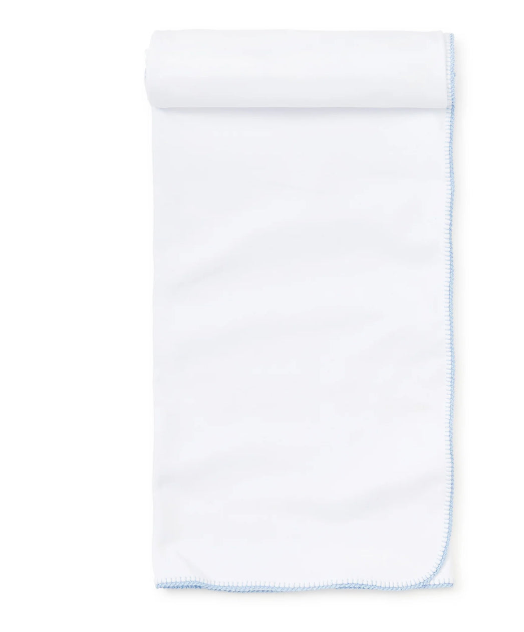 White/Blue New Premier Basics Blanket