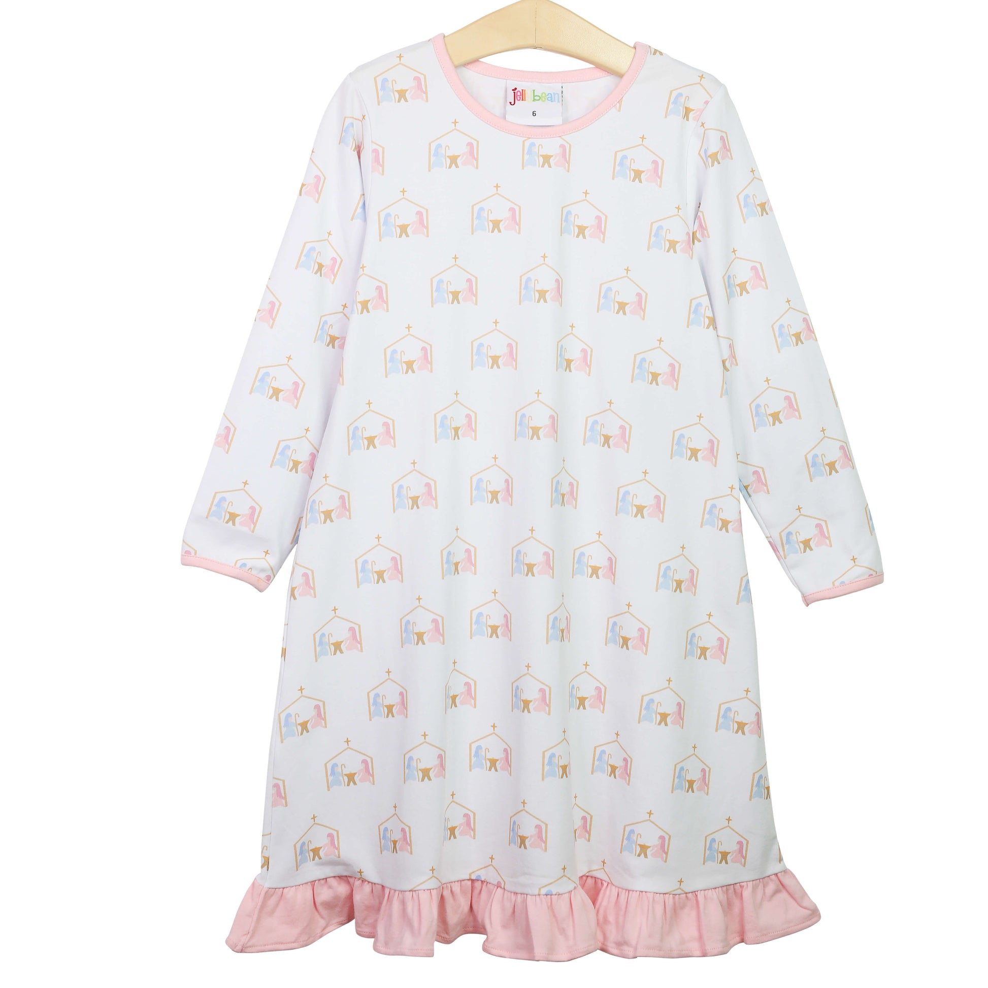 Christmas Nativity Nightgown The Silver Spoon Children's Boutique Christmas Nativity Nightgown The Silver Spoon Children's Boutique