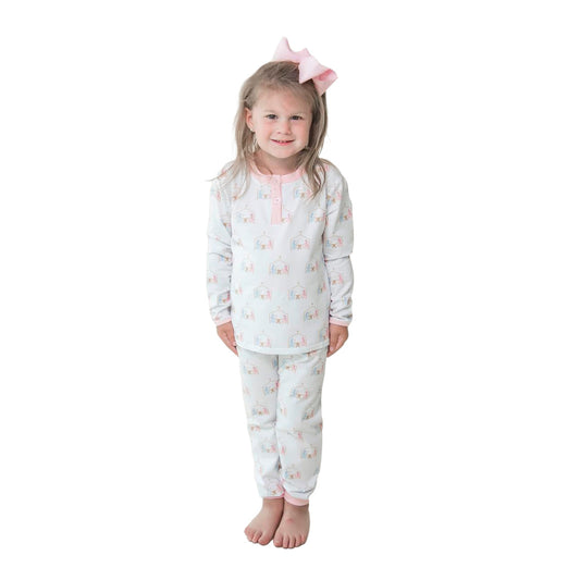 Christmas Nativity Pajamas- Light Pink