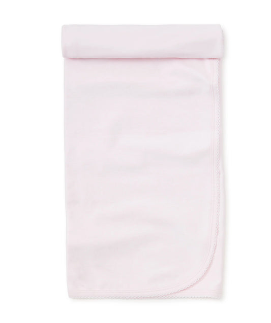 Pink/White Kissy Basics Blanket