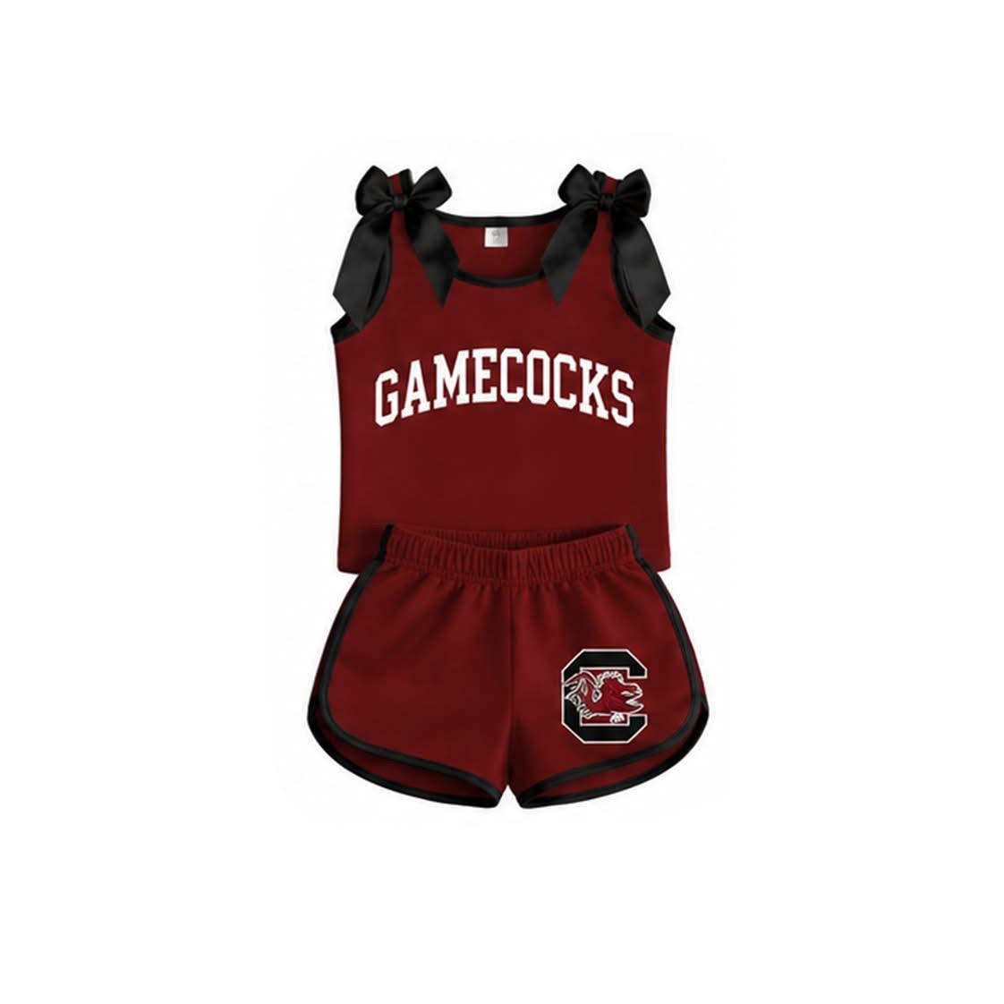 *Pre Order* South Carolina Gamecock Bow Short Set