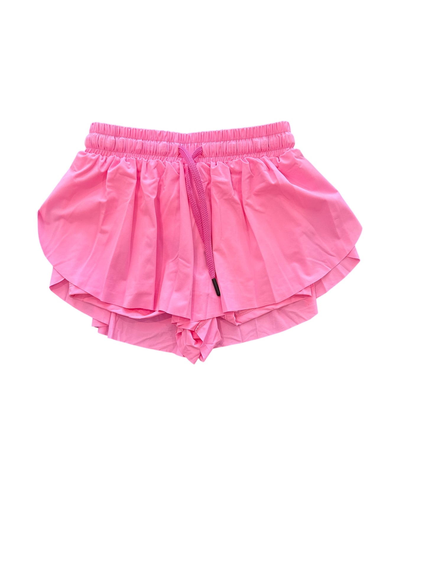 Pink Flowy Shorts