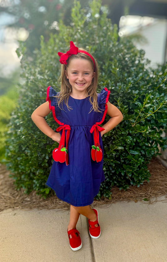 Apple Hang Tag Dress