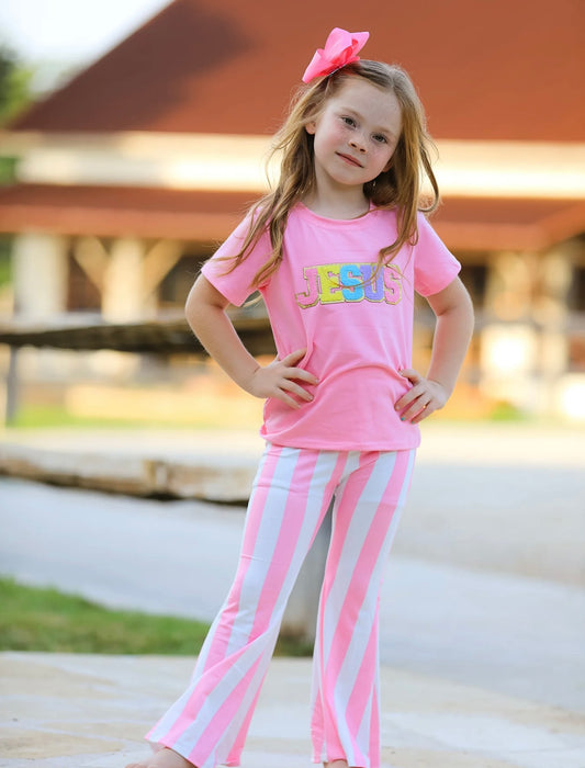 Jesus Patch Pant Set