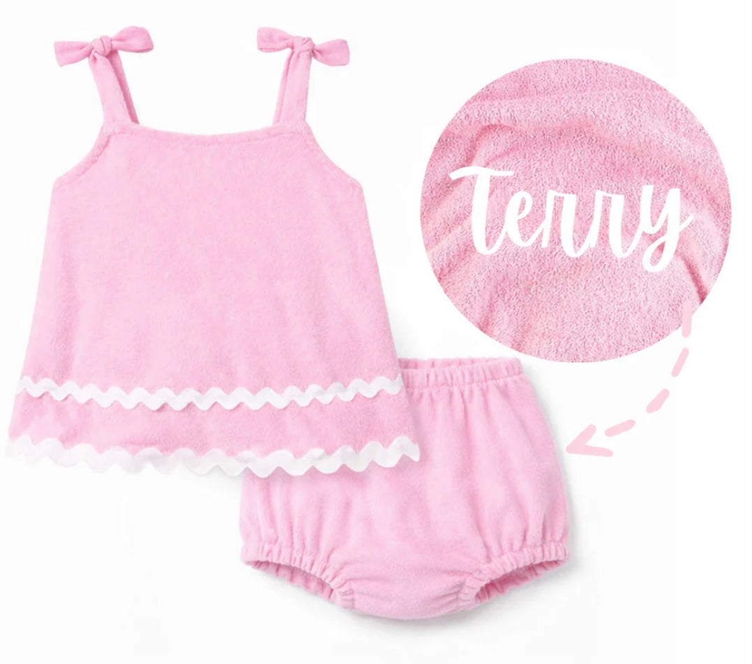 *PRE ORDER* Terry Ric Rac Bloomer Set