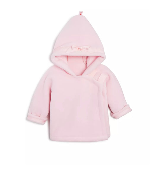 Widgeon Hooded Fleece Jacket- Light Pink