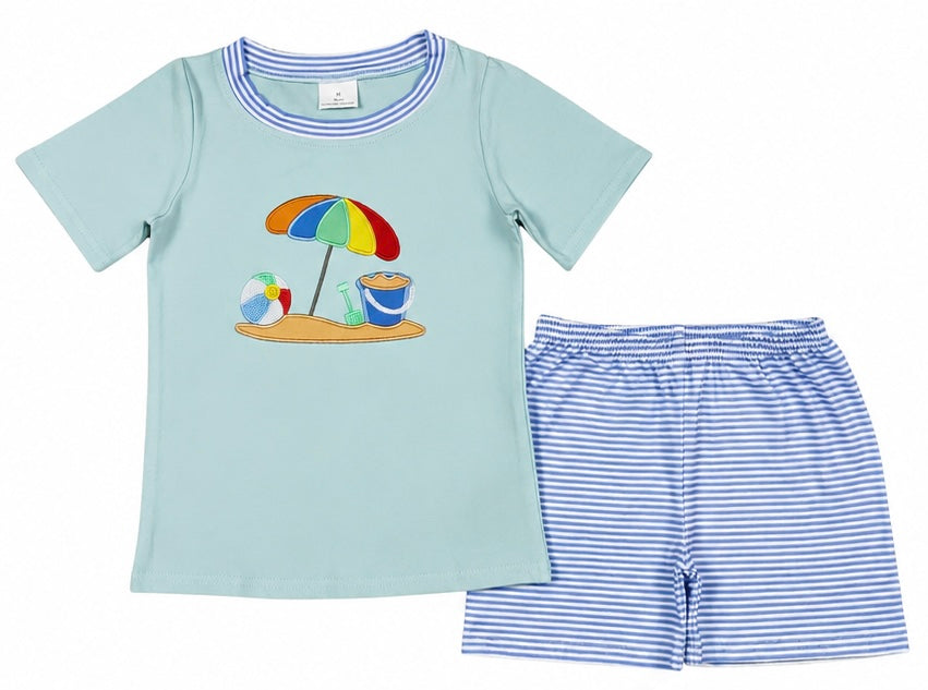 Boys Beach Vibes Short Set