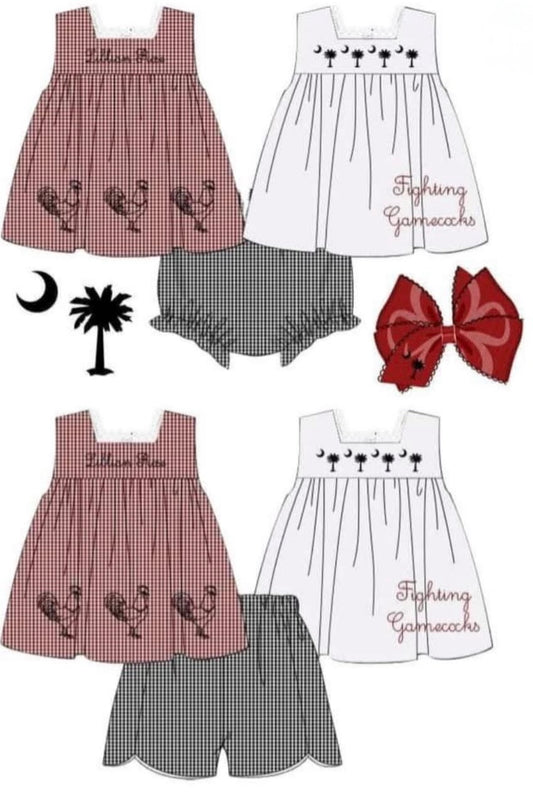Gamecock Reversible Short Set