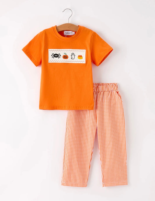 Spooky Pumpkin Pant Set