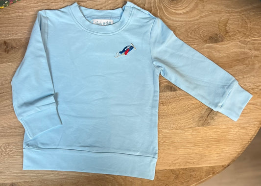 Boys Airplane Crewneck