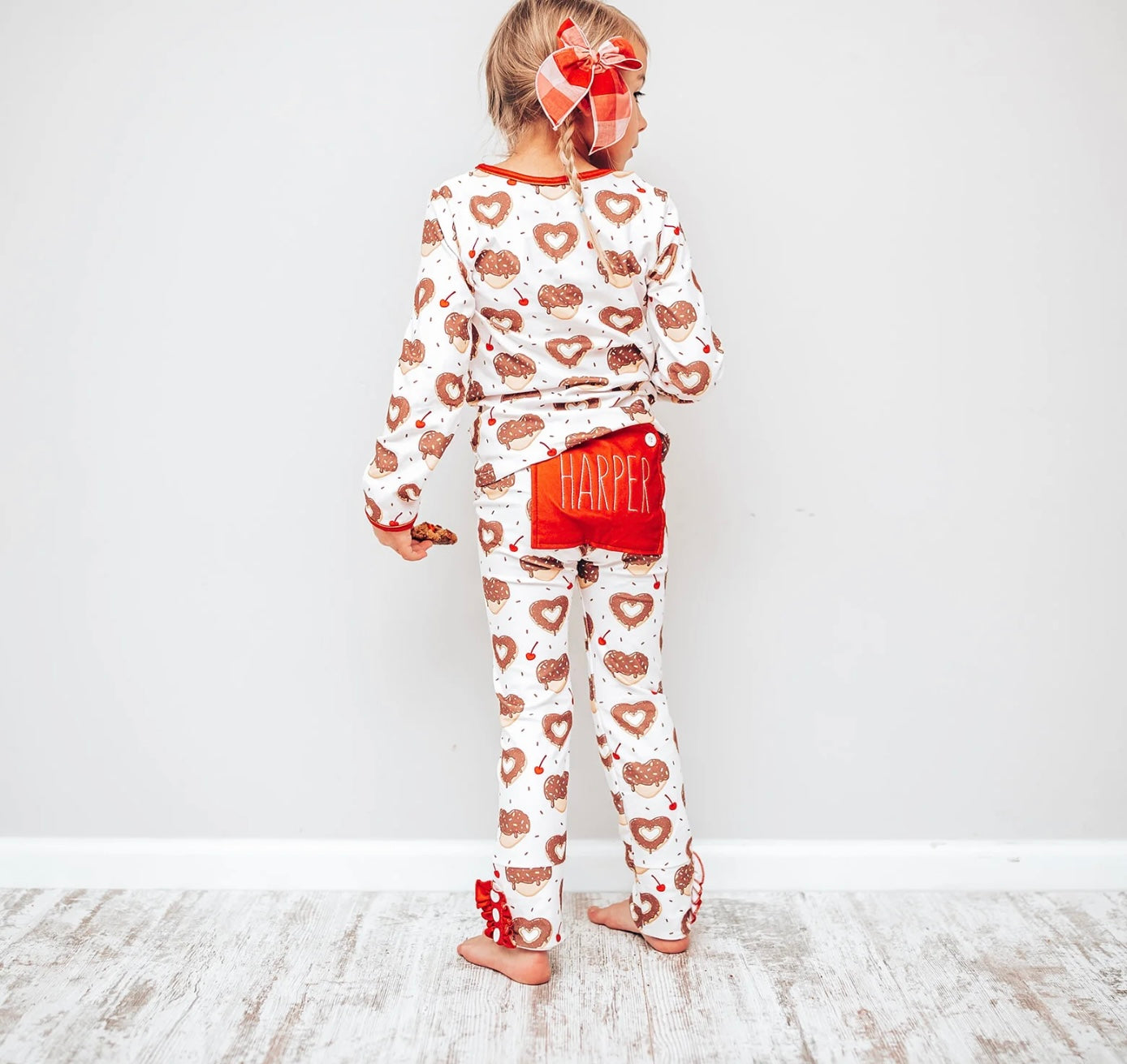 Heart Donuts - Ruffle Buttflap
