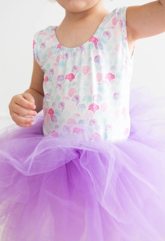 MERMAID SCALES TANK TUTU LEOTARD