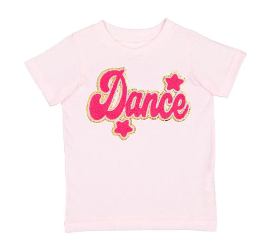 DANCE SCRIPT PATCH SHORT SLEEVE T-SHIRT