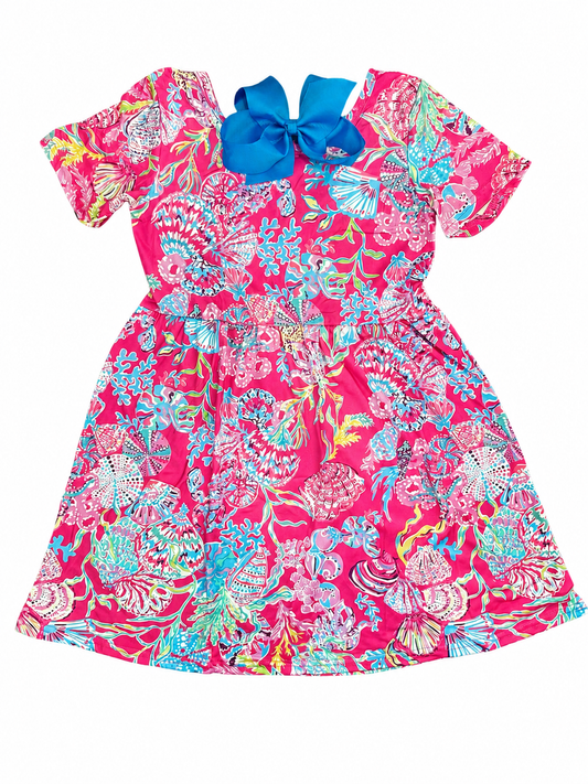 Girls Mock Lilly Sundress- Tropical Dreams