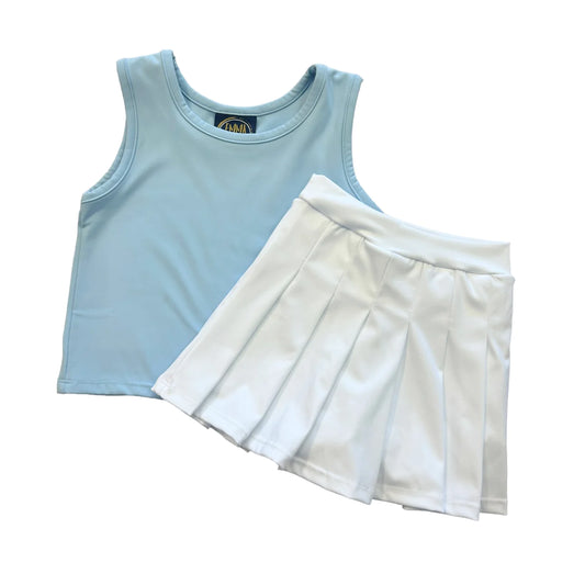 Remi Skort Set blue/white