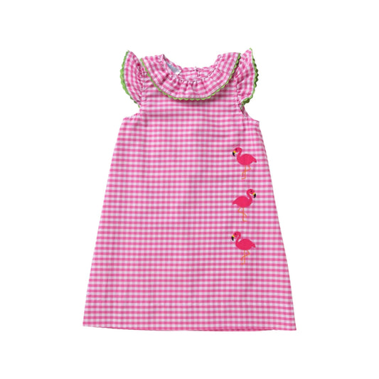 Flamingo Trio Dress