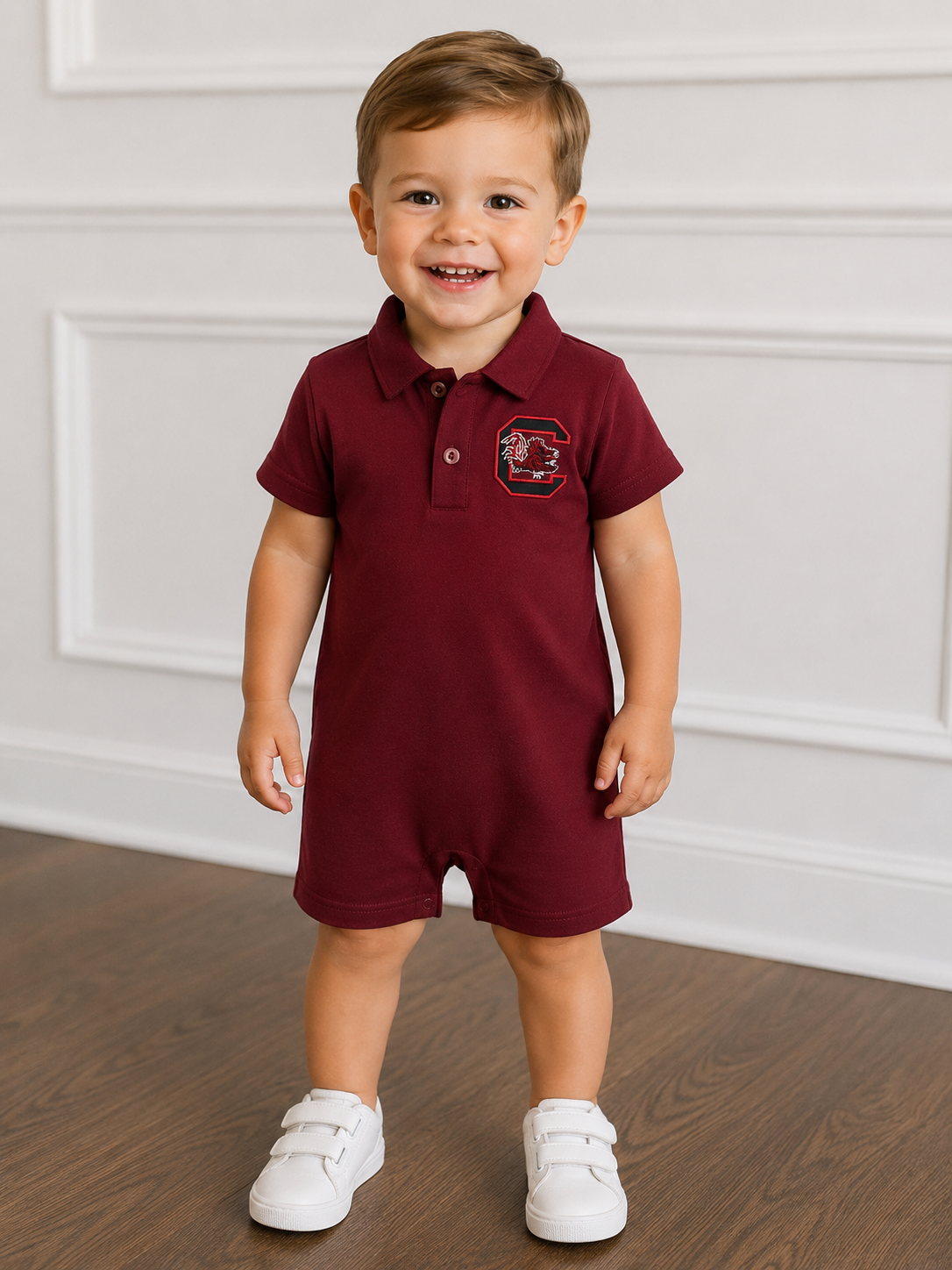 Boys USC Gamecock Romper