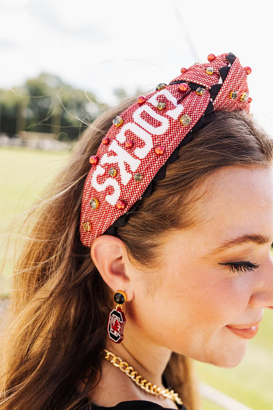 ADULT SIZE COCKS CROSS STITCH HEADBAND