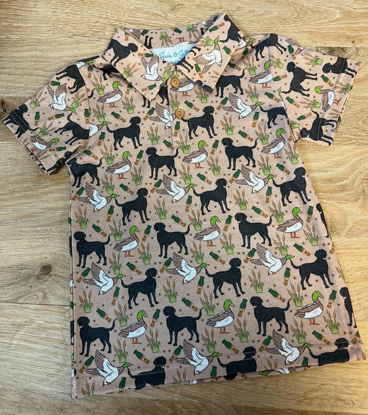 Boys Duck Season Performance Polo