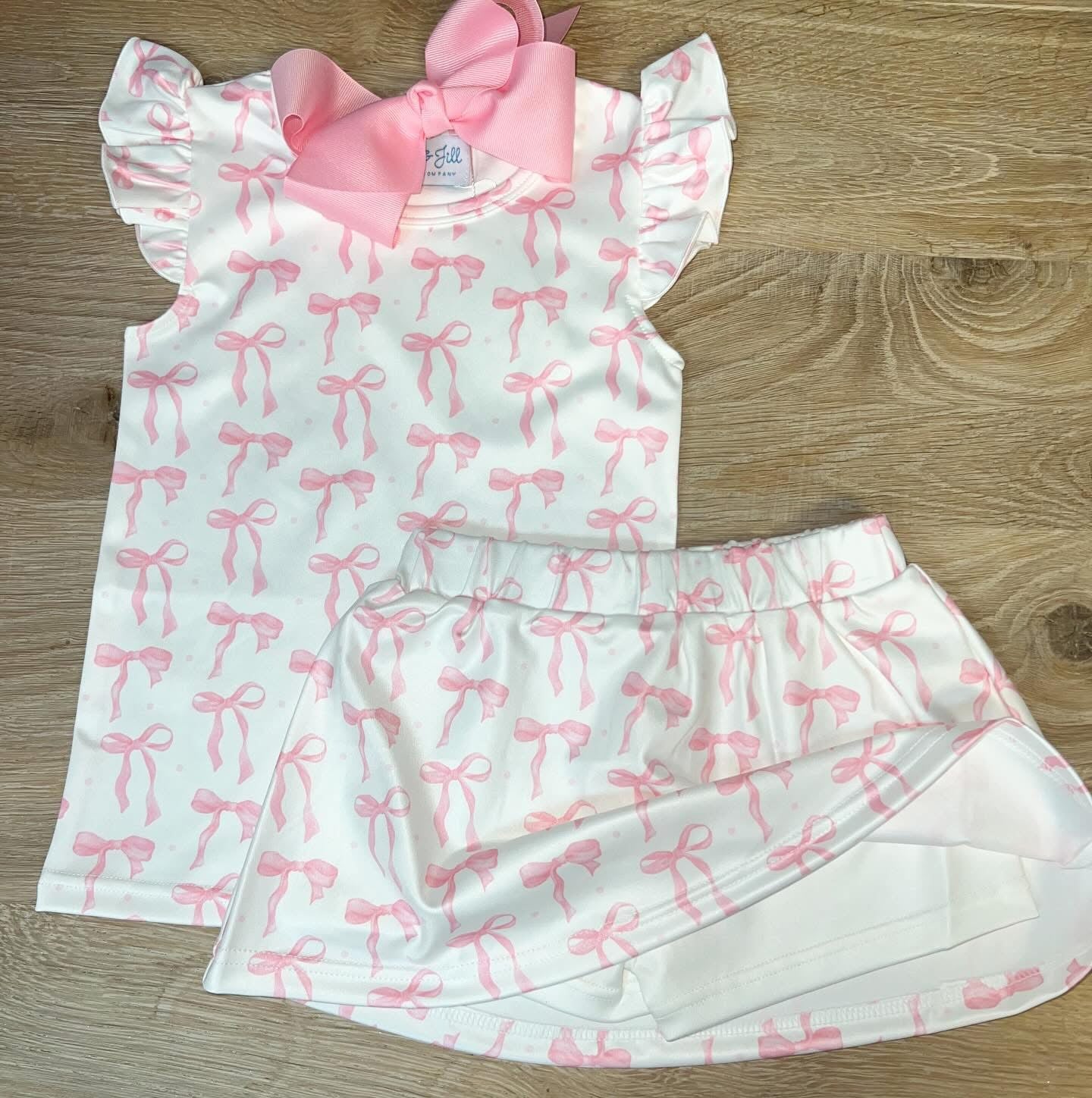 Ribbon Skort Set