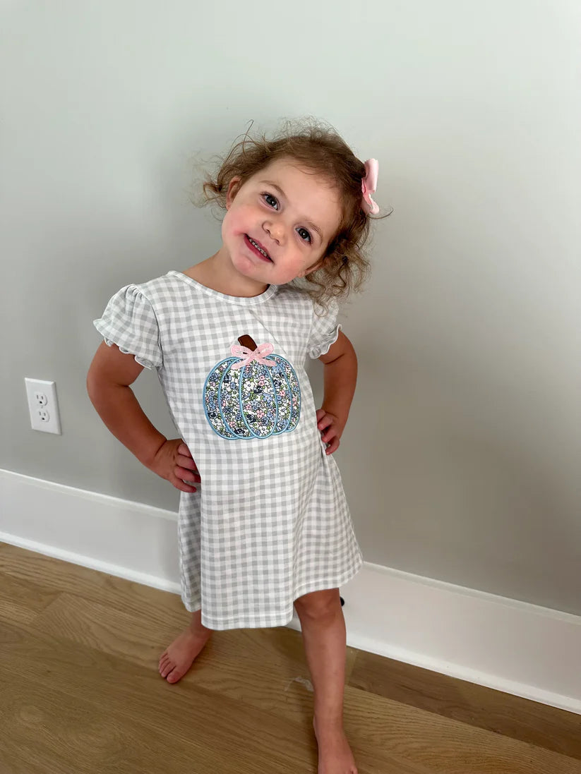 Floral Pumpkin Dress