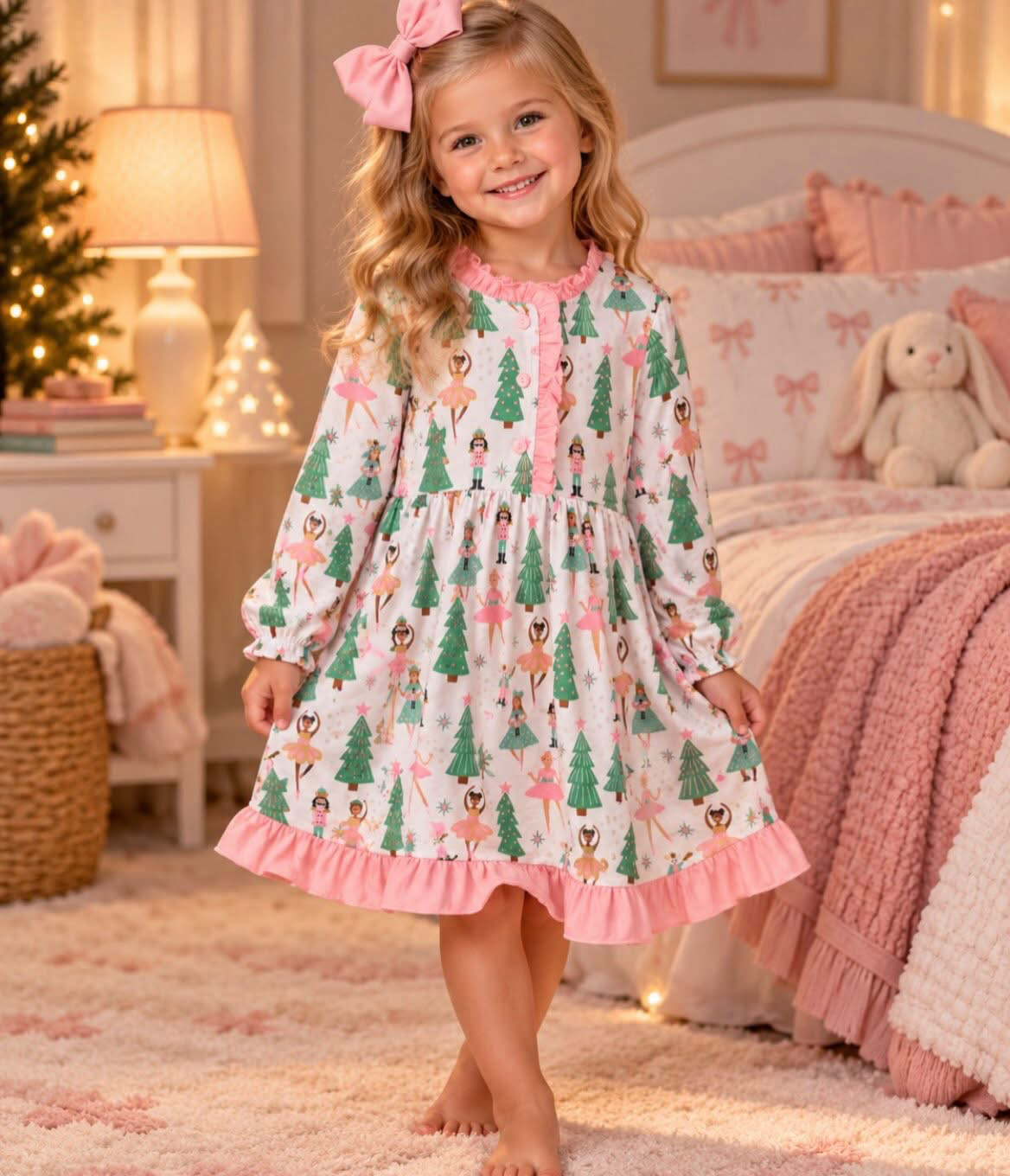 Girls Nutcracker Nightgown