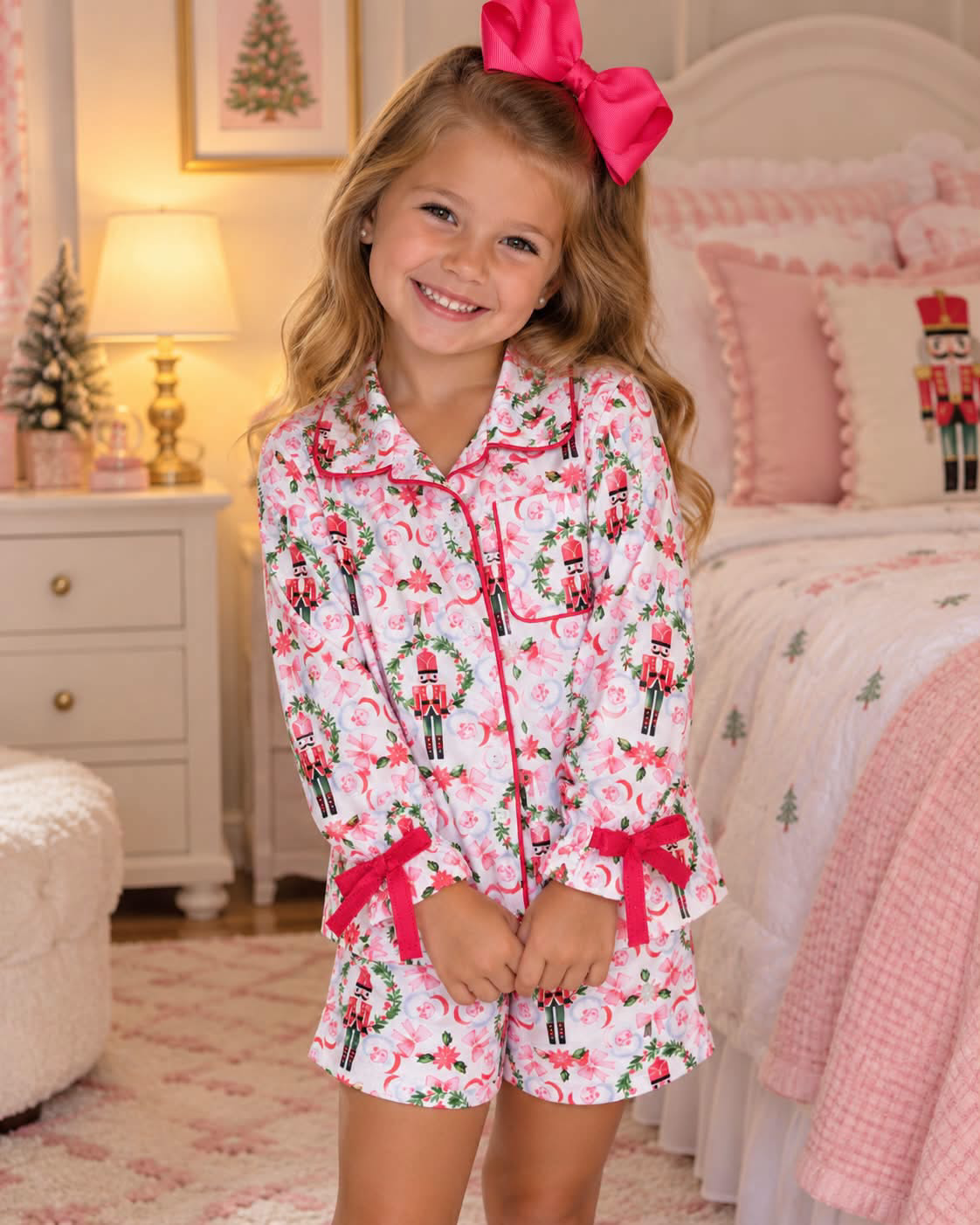 Girls Nutcracker PJ Set