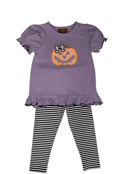Jack-O-Lantern Legging Set