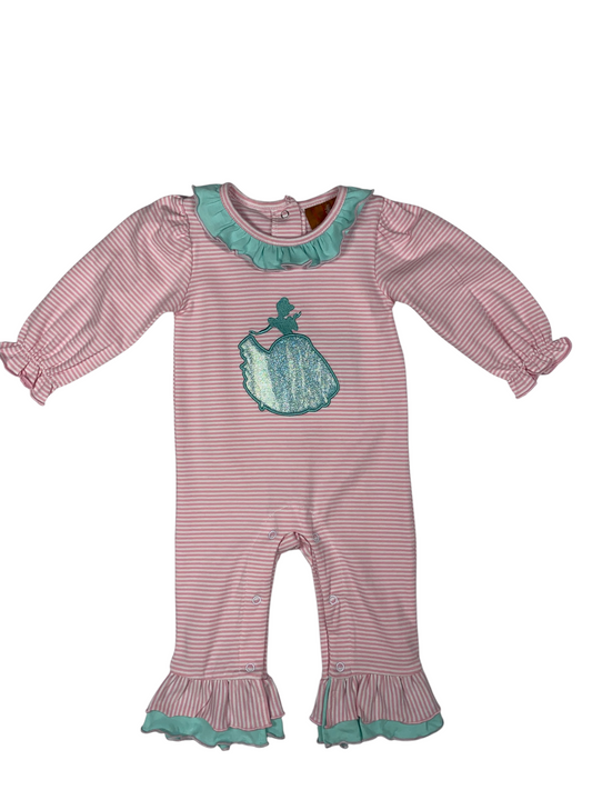 Princess Girls Romper