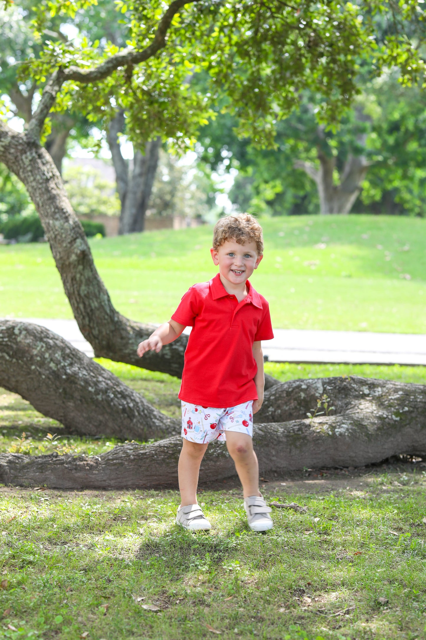 School Days Polo Sort Set