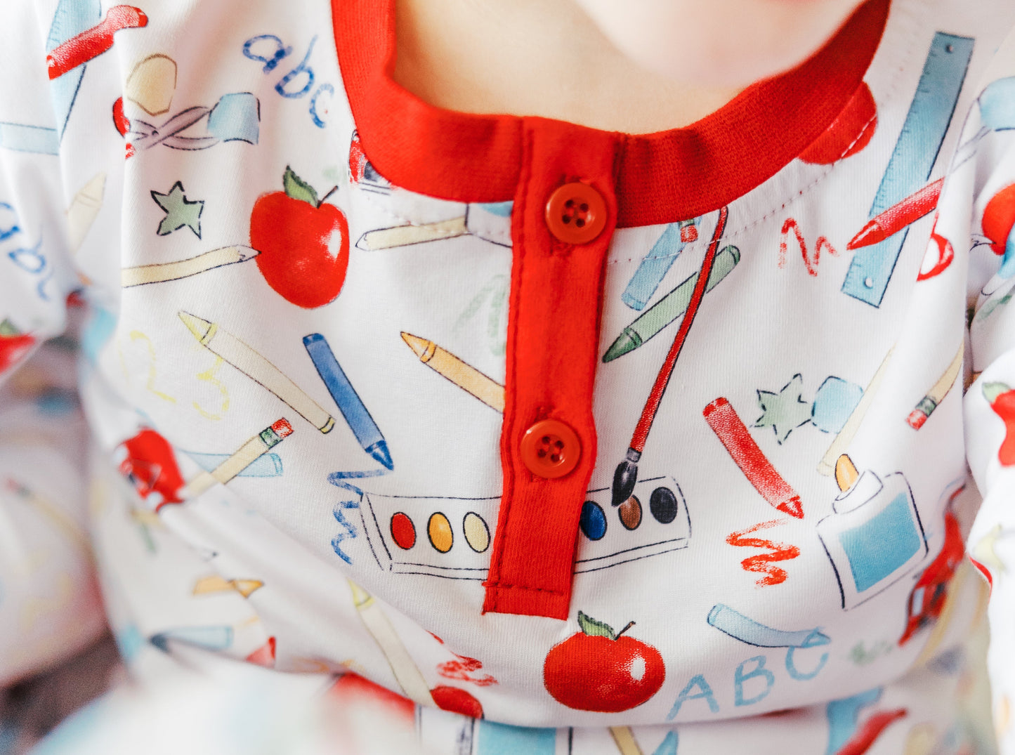 Boys School Days Pajama Set
