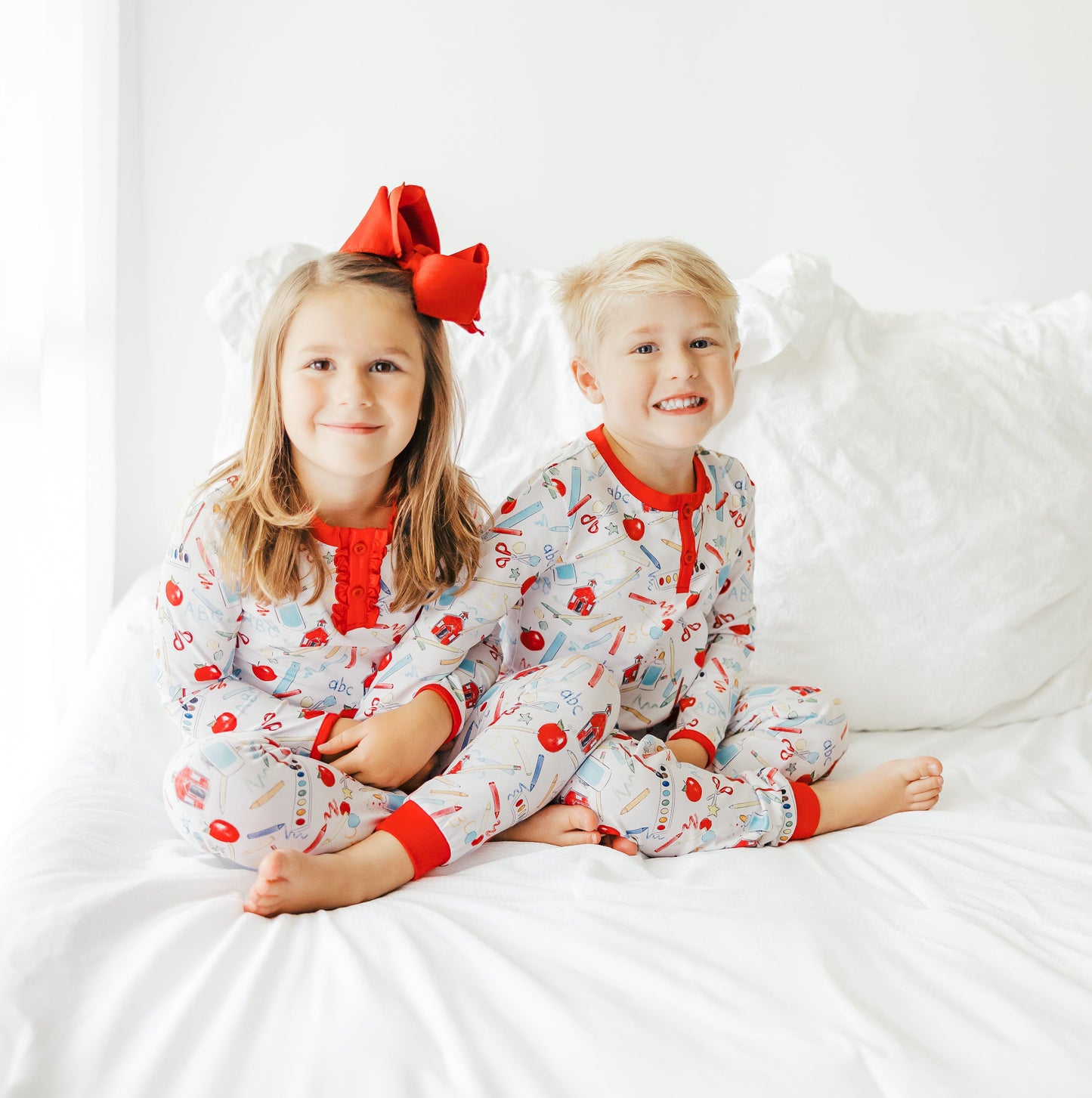 Boys School Days Pajama Set