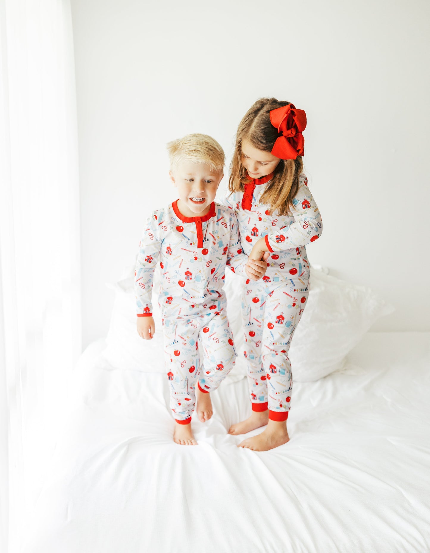 Boys School Days Pajama Set