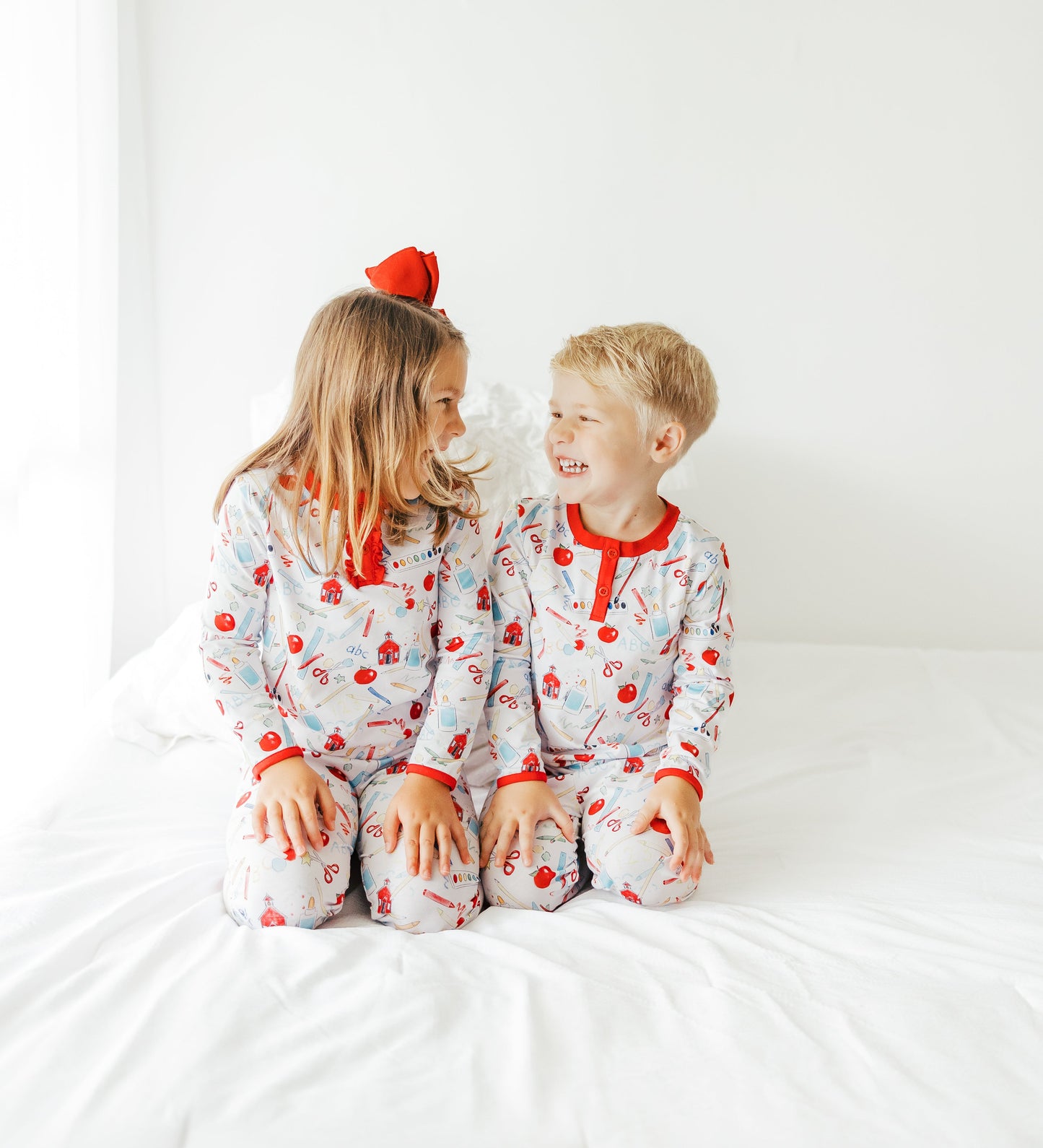 Boys School Days Pajama Set
