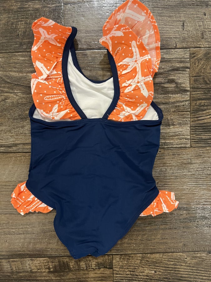 Starfish Applique Swimsuit