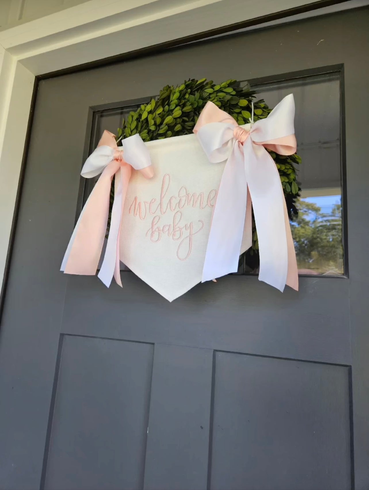 Welcome Baby Banner