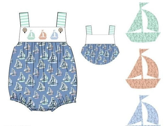 Sailboat Boys Bubble