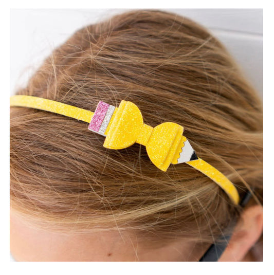 Pencil Bow Headband