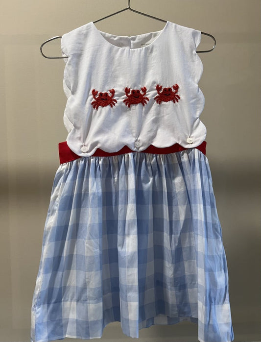 Crab Crochet Dress
