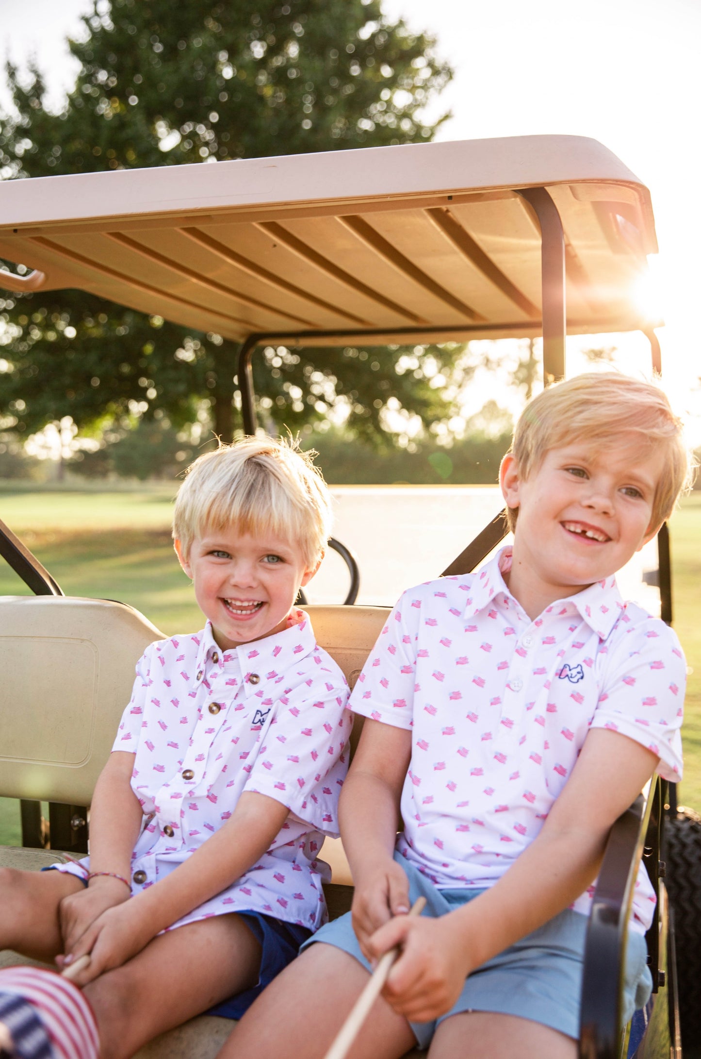 Prodoh Pro Performance American Flag Polo